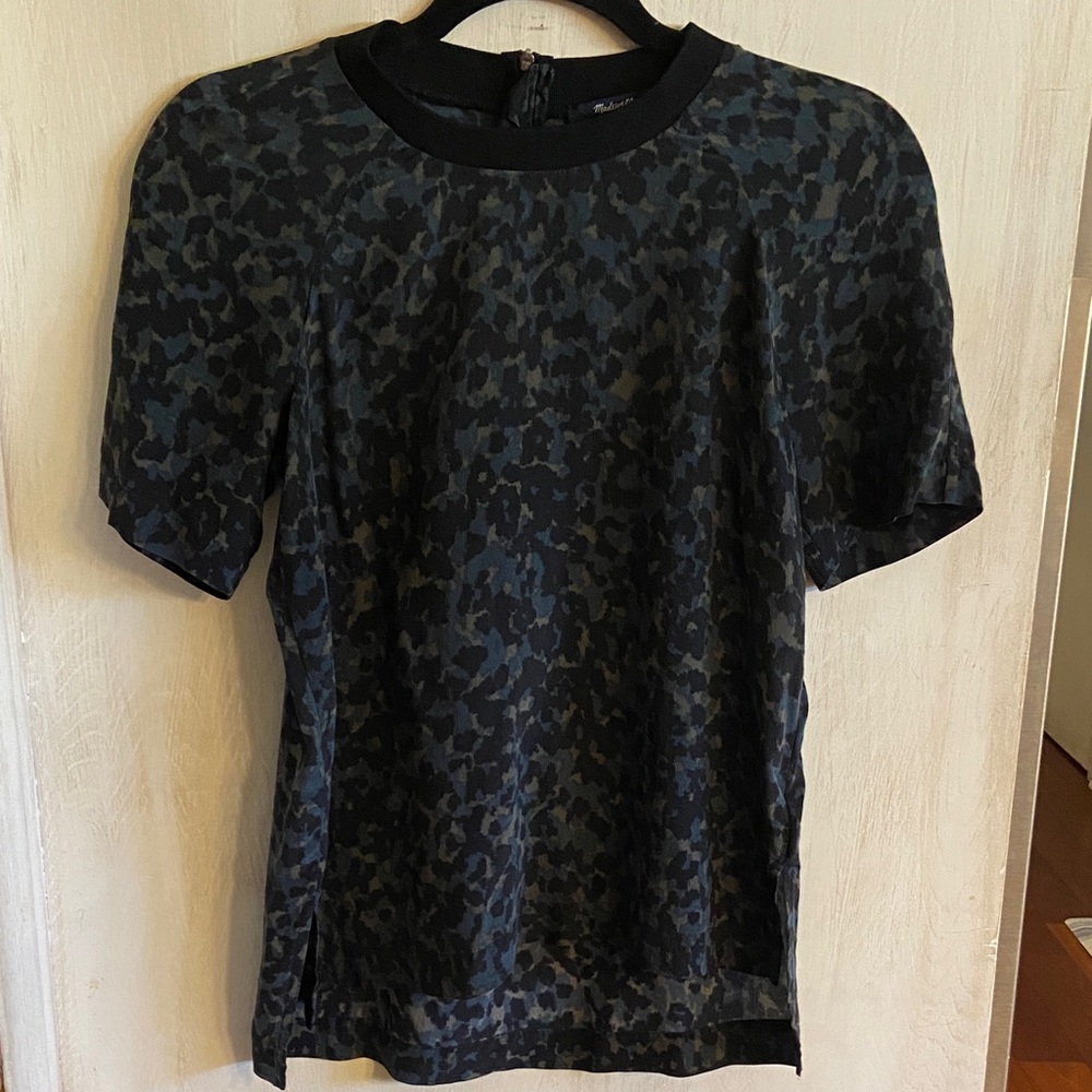 Madewell XS Silk Crewneck